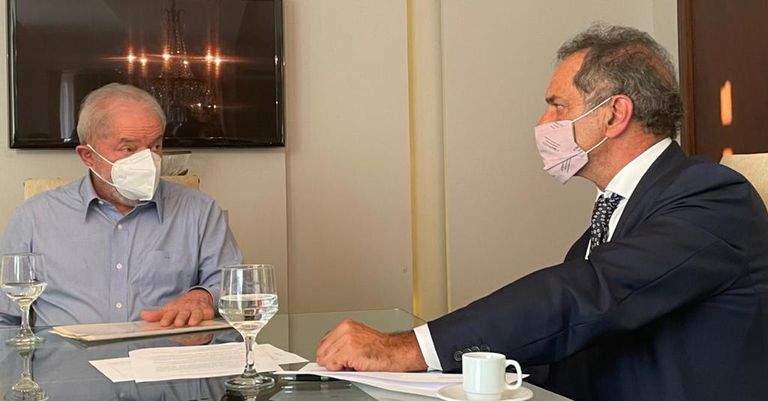 Scioli se reunió con Luiz Inácio Lula da SIlva