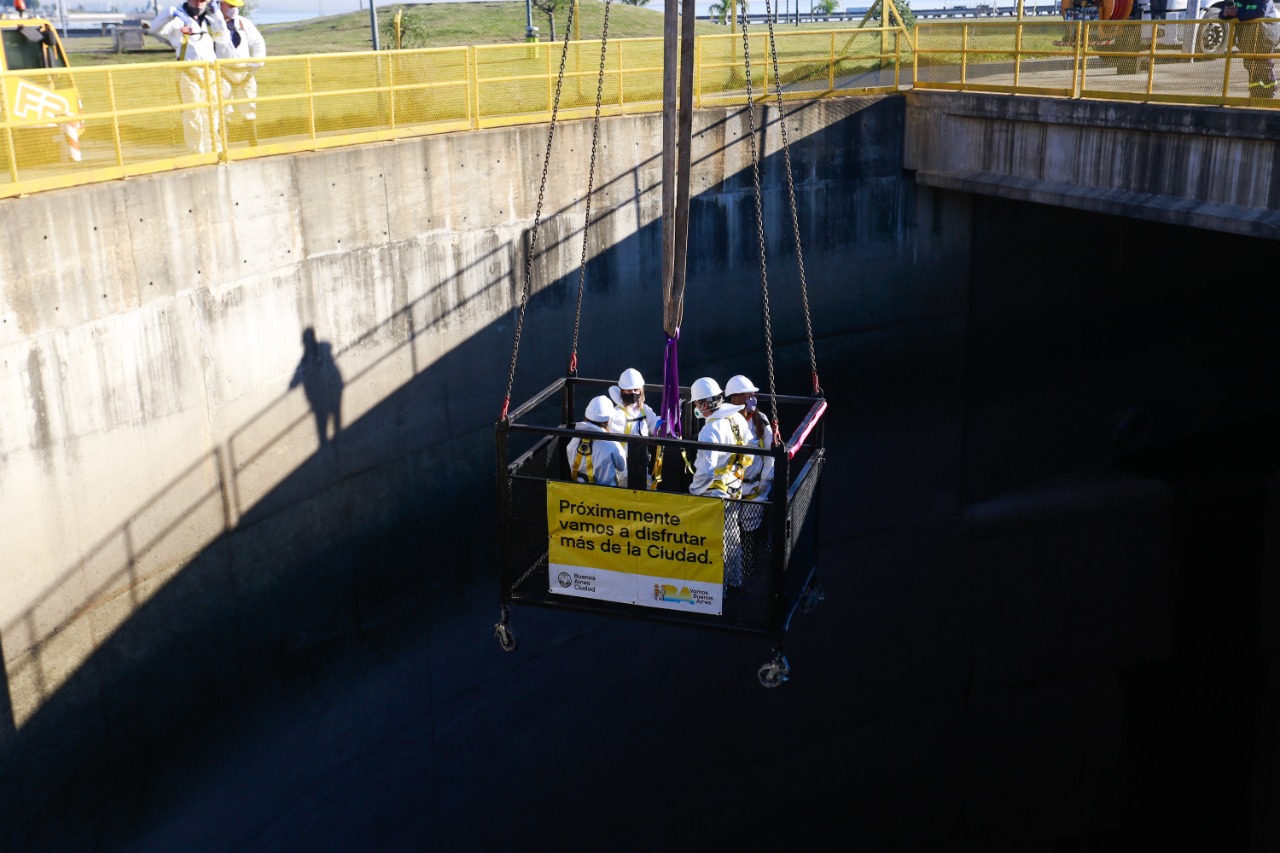 Felipe Miguel: la Ciudad lleva a cabo la limpieza del Arroyo Maldonado