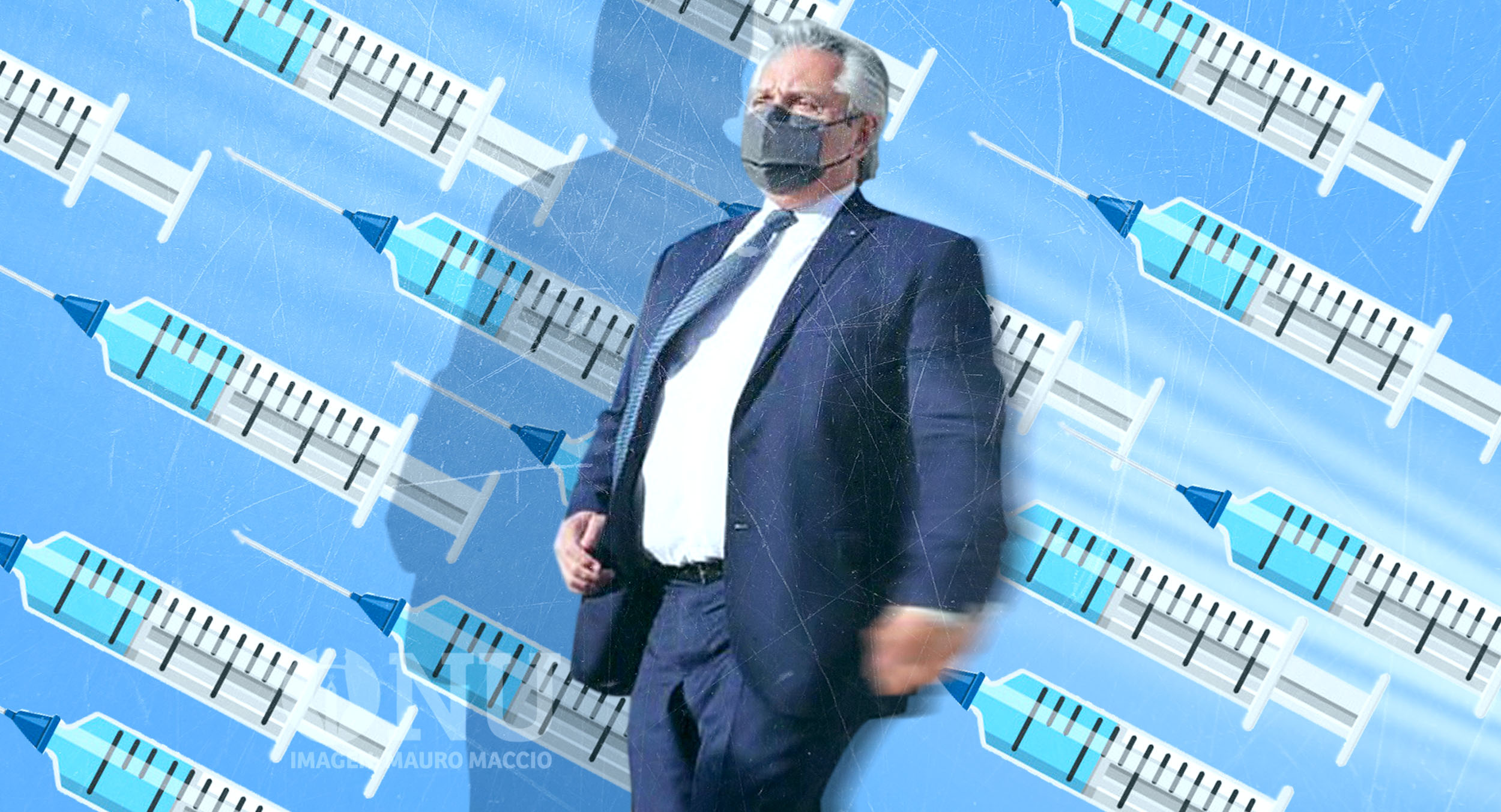 Alberto centra su gestión en el acuerdo con el FMI y la provisión de  vacunas