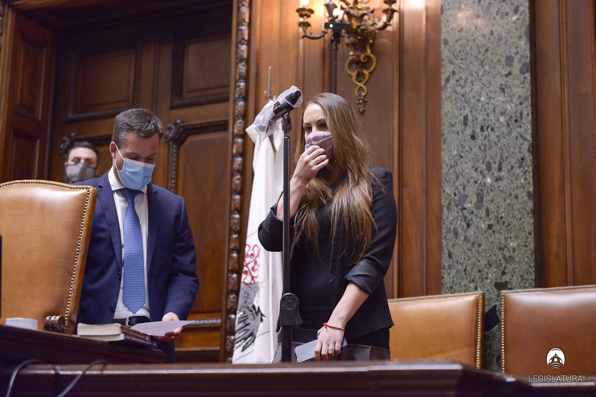 Celeste Peña es nueva legisladora en reemplazo de Roldán Méndez