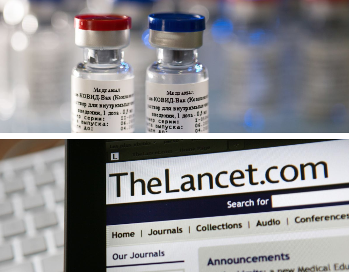 The Lancet desmintió haber cuestionado la eficacia de la vacuna rusa