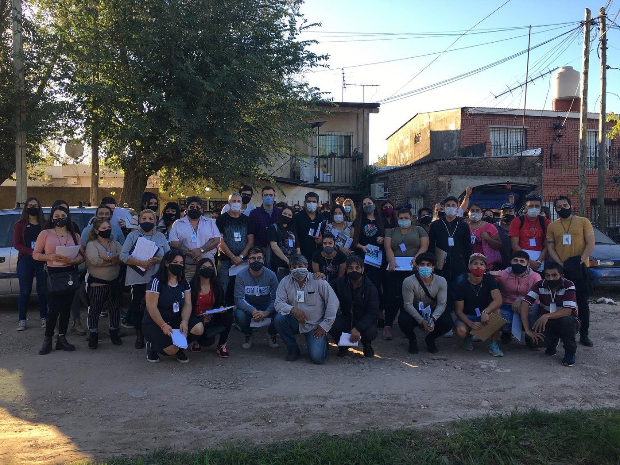 Aparicio presentó en Malvinas datos sobre la inseguridad en el municipio