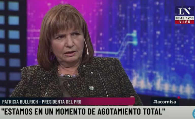 Bullrich dijo que el Gobierno pidió "un retorno" por las vacunas de Pfizer