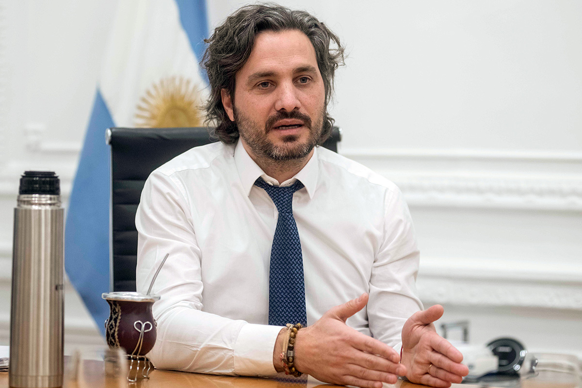 Cafiero: "Con tantos casos no podíamos llevar adelante la Copa América"