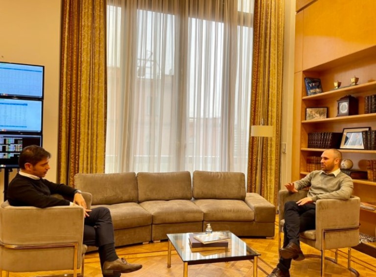 Guzmán y Kicillof se reunieron luego de la interna por las tarifas