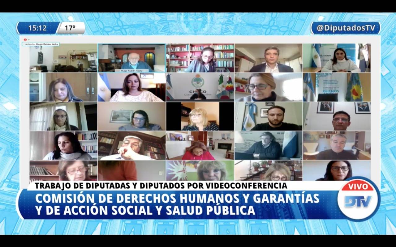 Retomó el debate del proyecto de asistencia a personas en situación de calle