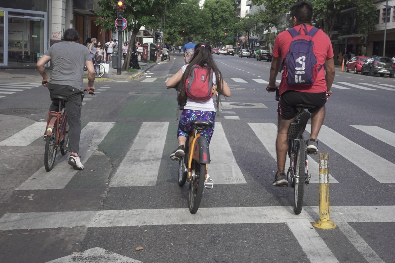 Ciudad: aumentaron exponencialmente los viajes en bici en 2020