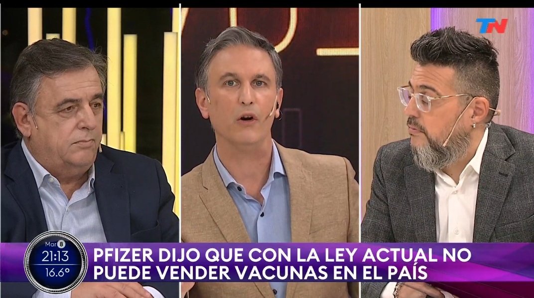 Negri denunció que "muchos funcionarios son amigos de laboratorios”