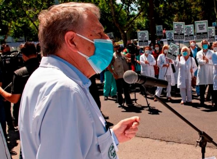 Gilardi: “Los médicos tienen que estar bien atendidos y pagos"