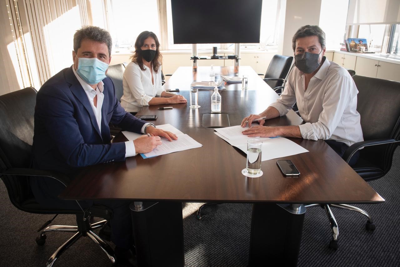 Lammens junto a Uñac otorgó financiamiento para obras turísticas en San Juan