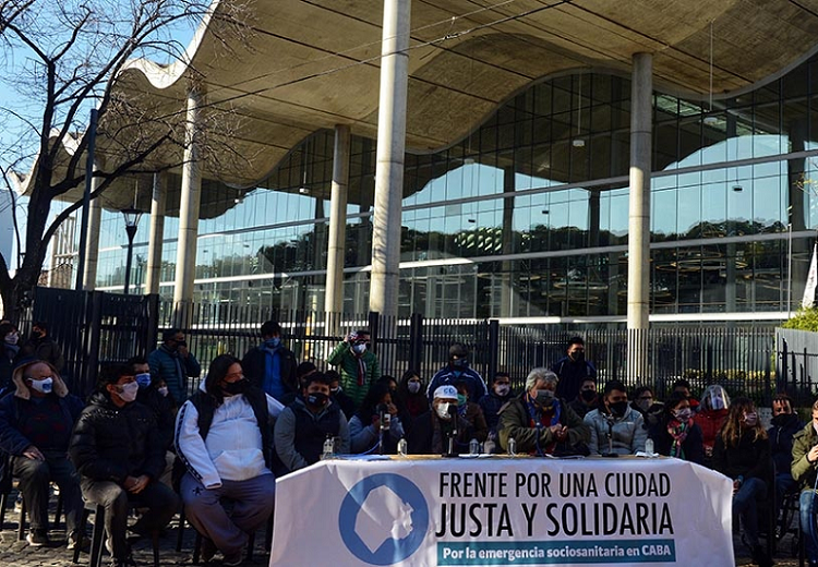 Organizaciones sociales le exigen al GCBA que haga una "fuerte inversión social"
