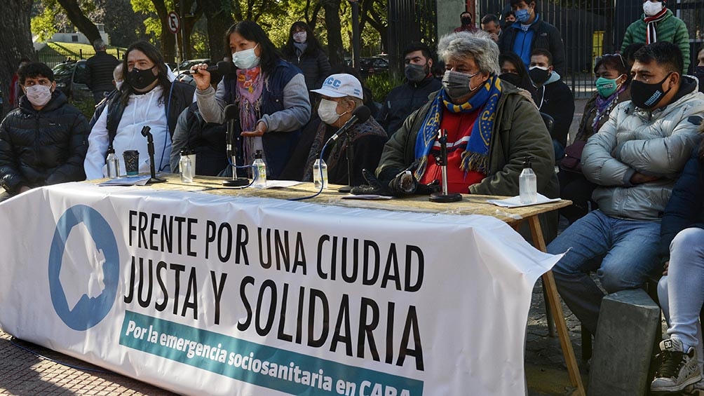 40 organizaciones reclamaron al GCBA "inversión en políticas sociales"