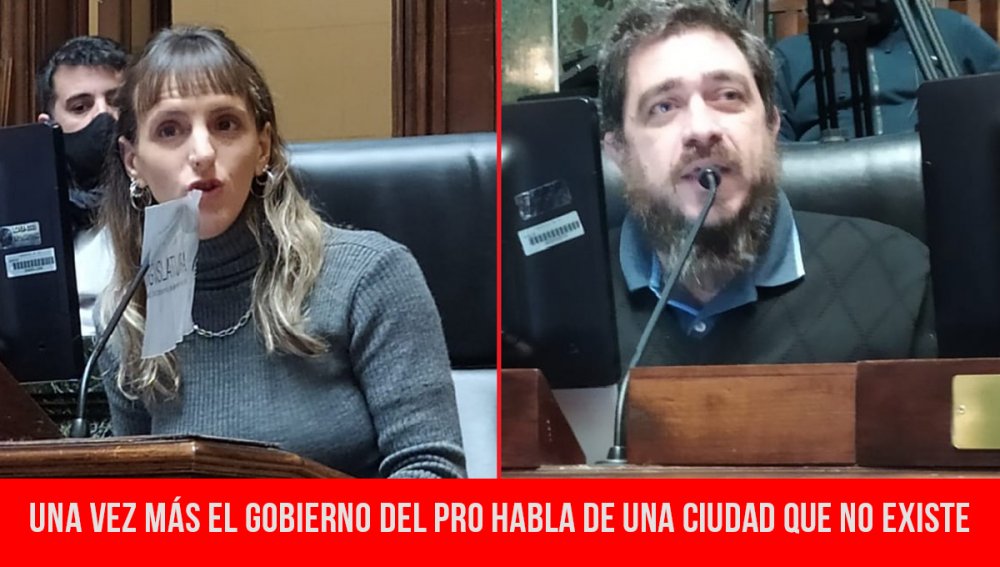 El FIT dijo que el Pro "habla de una Ciudad que no existe"