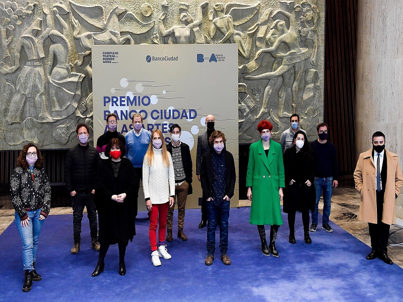 Los ganadores del premio Banco Ciudad a las artes escénicas
