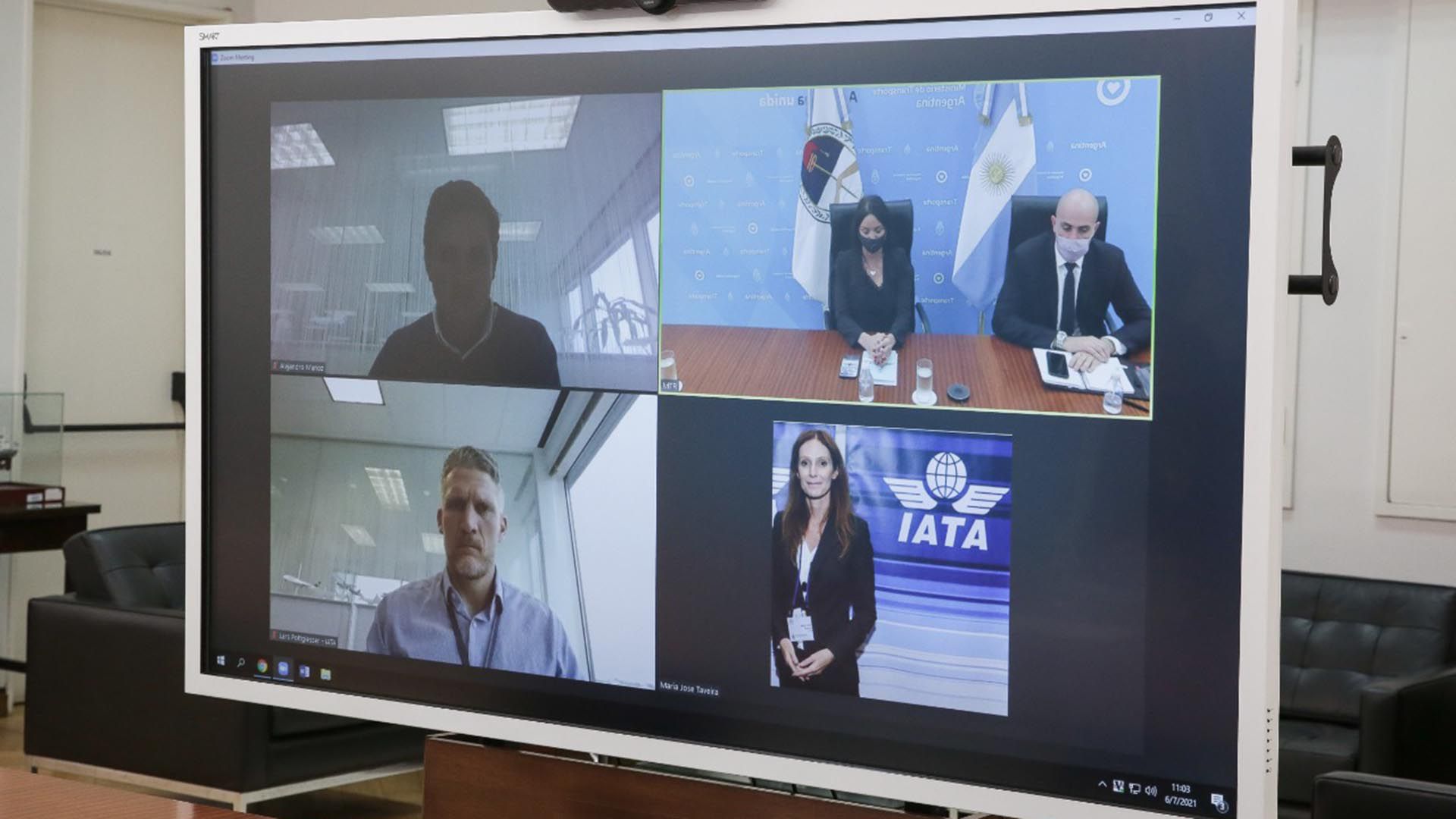 Reunión de 10 minutos, sin acuerdo entre las aerolíneas y el Gobierno