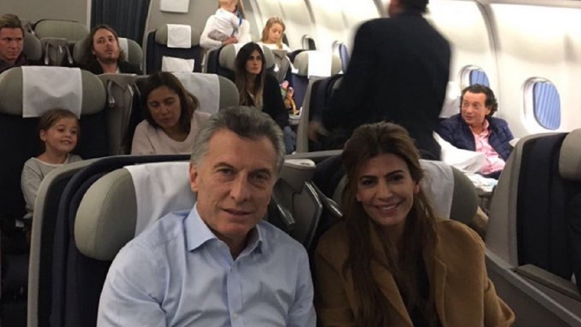Macri quedó varado en Suiza porque le cancelaron el vuelo de regreso al país