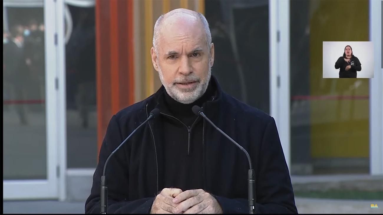 Larreta anunció que en agosto se vuelve a las clases presenciales en su totalidad