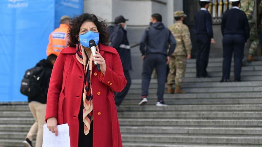 Vizzotti aseguró que no habrá "pasaporte sanitario" como en Francia