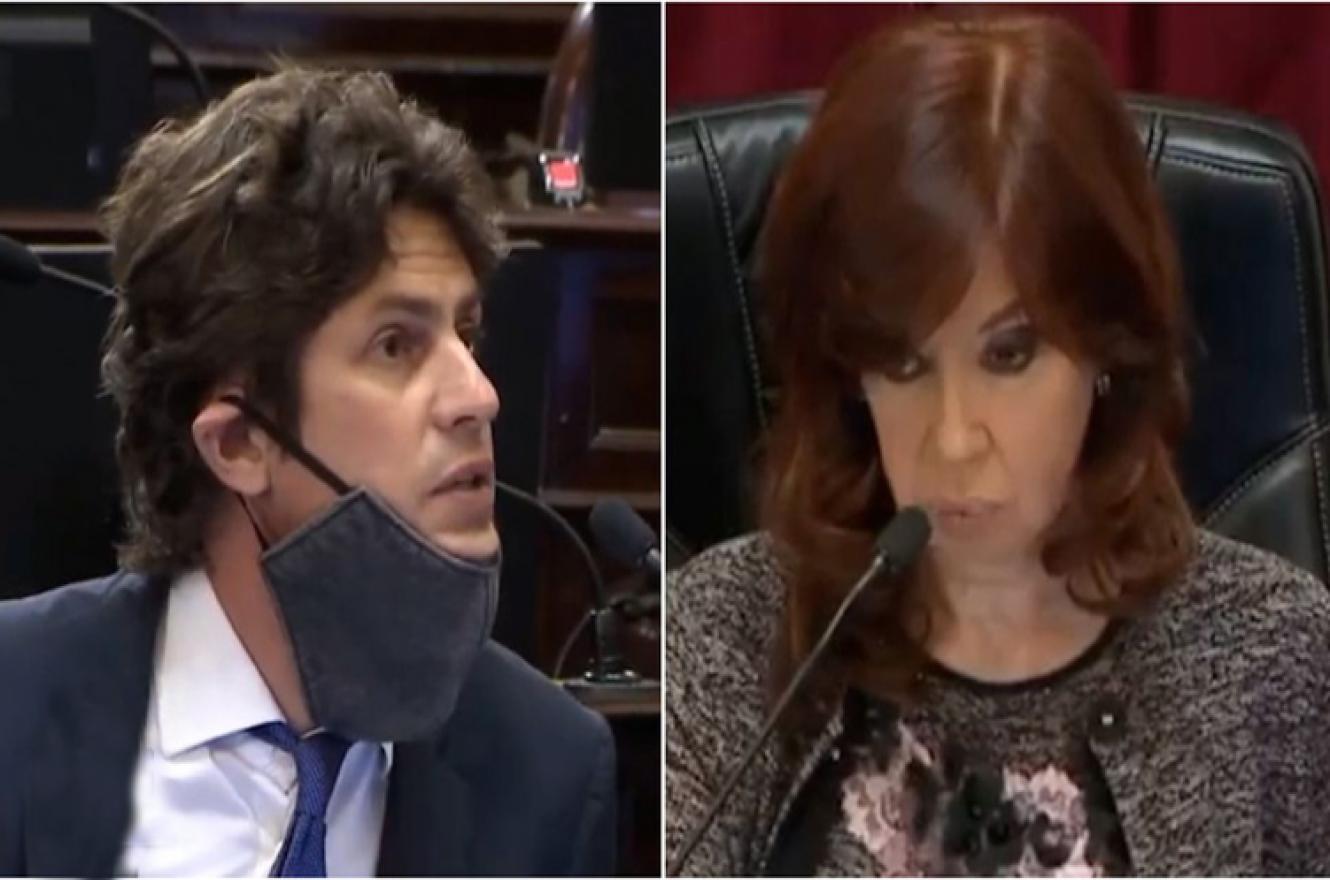 Cristina contra Lousteau por comparar los desaparecidos con los muertos por Covid