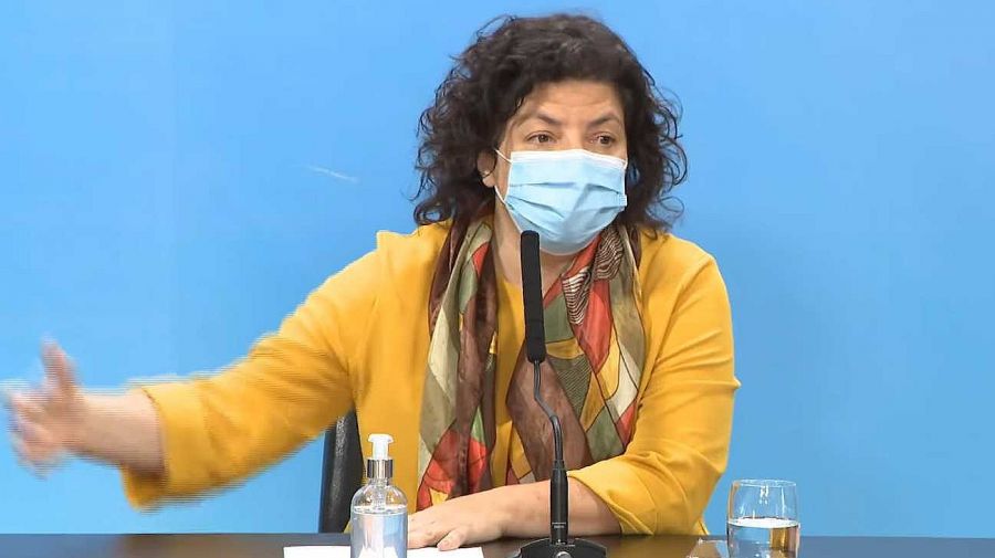 Vizzotti anunció la llegada de 20 millones de dosis de Pfizer