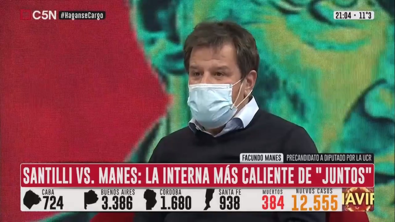 Manes le pidió a Larreta que no gaste los impuestos de los porteños en campaña