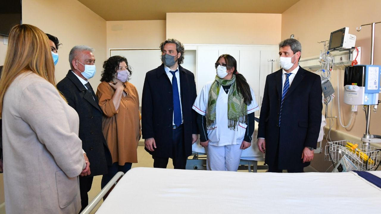 Cafiero y Uñac, de campaña: "La pandemia no nos pueda sacar la esperanza"