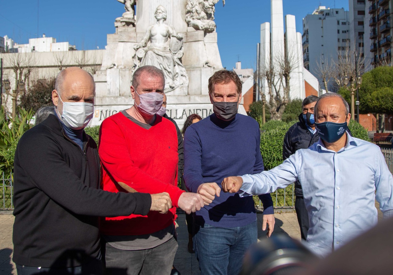 Larreta se mete de lleno en la campaña y recorre la Provincia