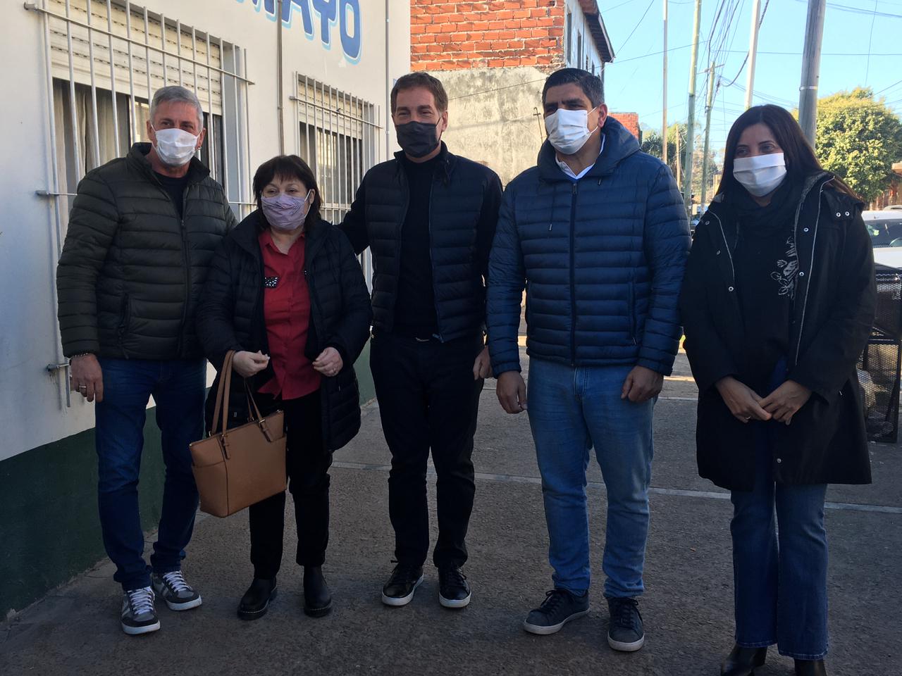 Santilli y Aparicio, en Malvinas: “Las plazas las ocupan gente que vende drogas"