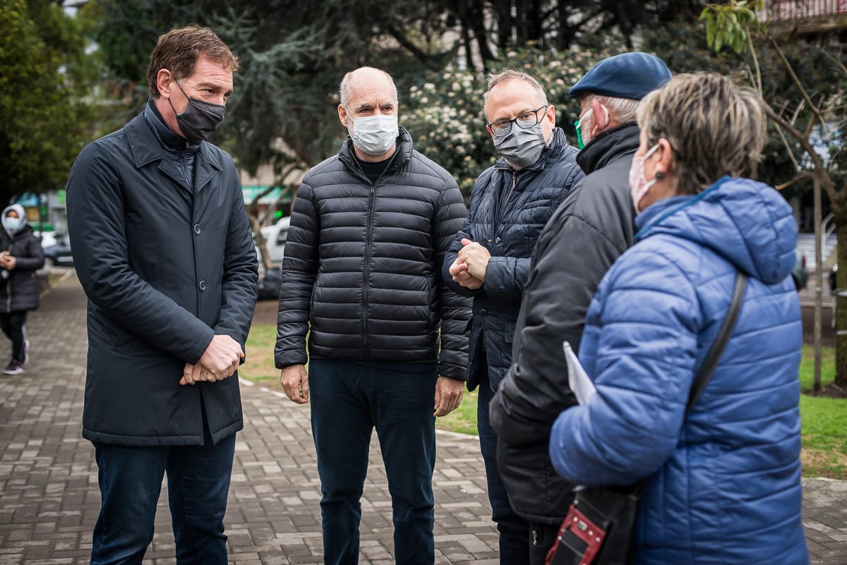 Santilli junto a Larreta y Valenzuela: "Asfixian a las Pymes con tantos impuestos"