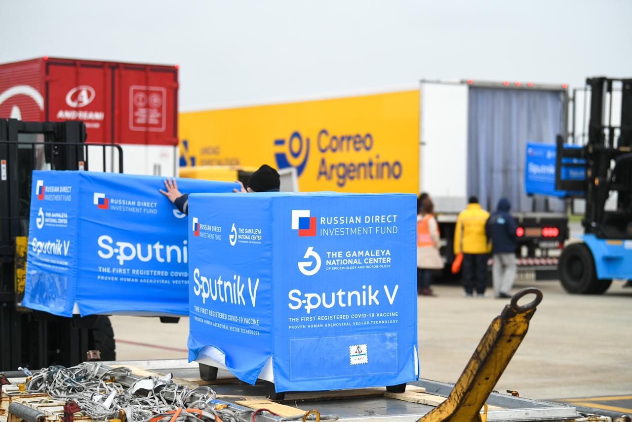 Argentina superó las 43 millones de vacunas, con nuevo arribo de Sputnik