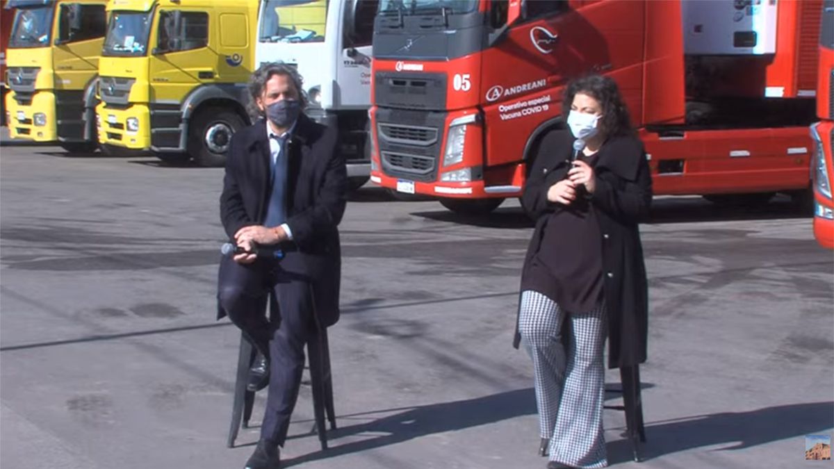 Se entregó el primer millón de vacunas Sputnik envasadas en la Argentina