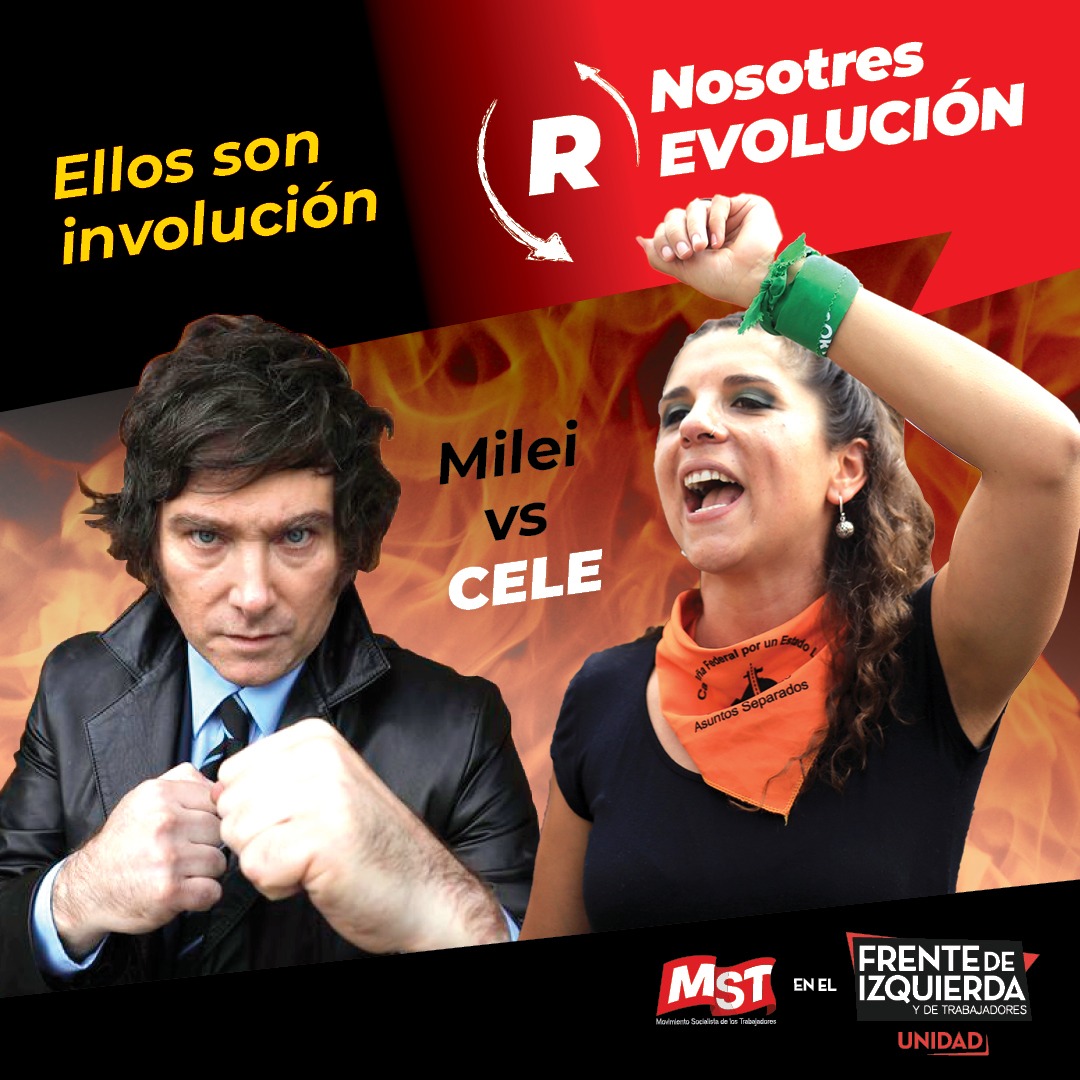 Cele Fierro: "Milei y Espert son involución, nosotros somos revolución"
