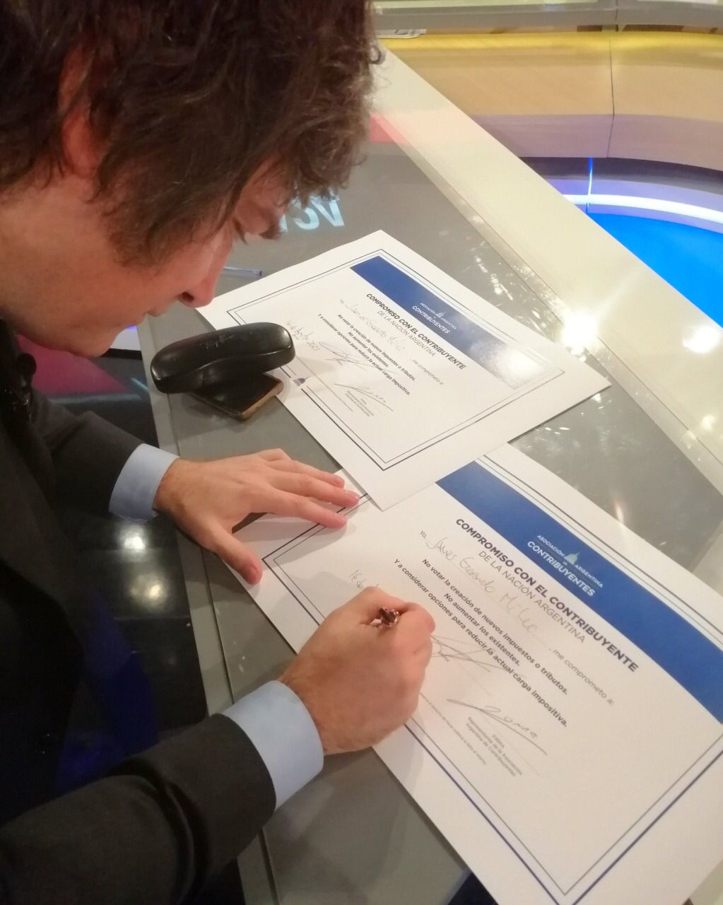 Milei acusó a Larreta de "cubrir al Presidente"