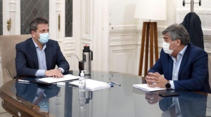 Massa se reunió con Ambrosini por los avances en la red de conectividad