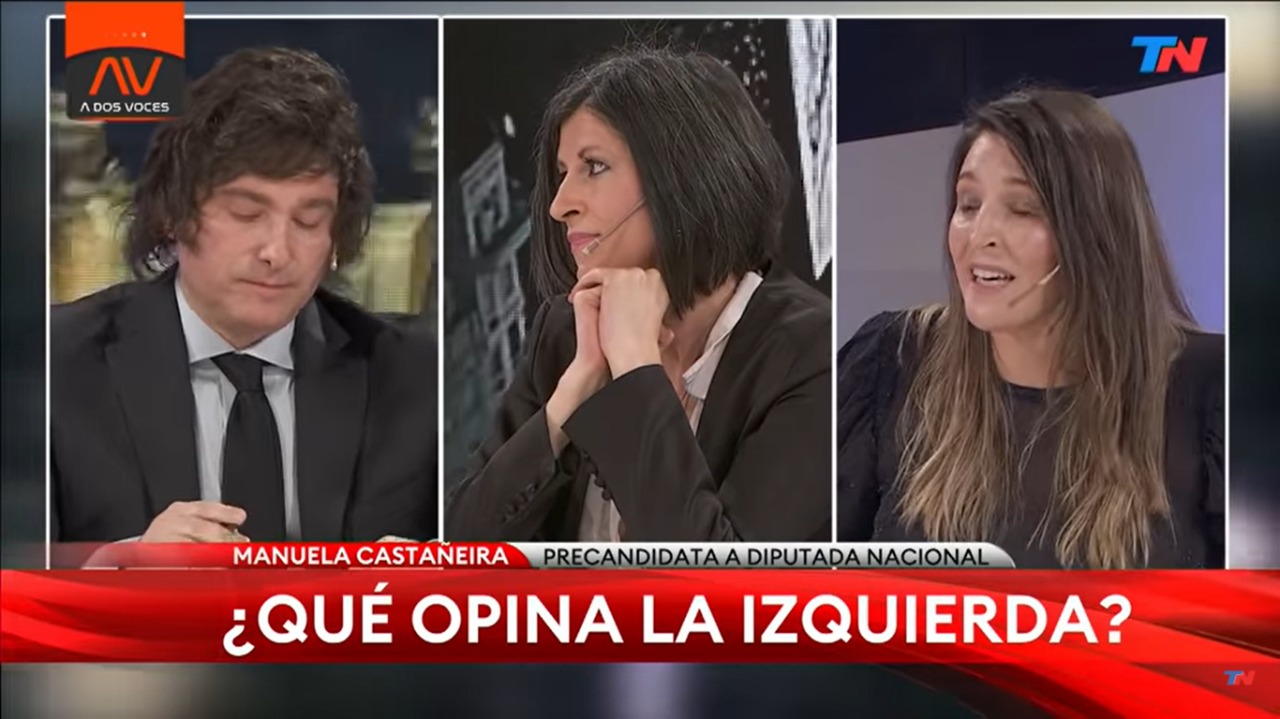 El peronismo y la izquierda se unieron contra Milei en la televisión