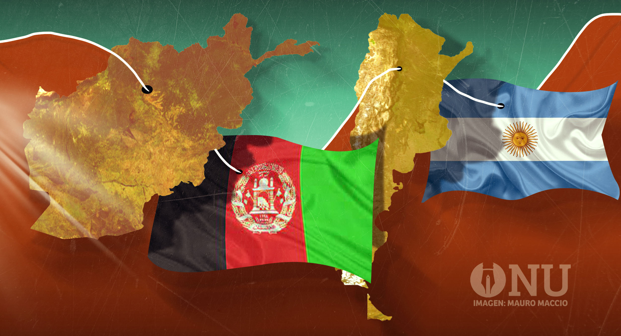 El delgado hilo que conecta a Agfanistán con Argentina