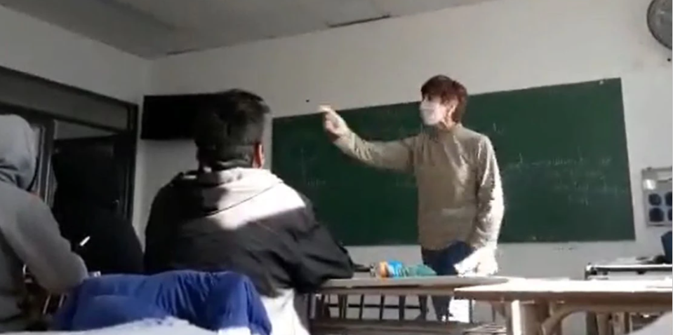 Para Jorge Macri la docente que criticó a Macri "tiene el sello Baradel"