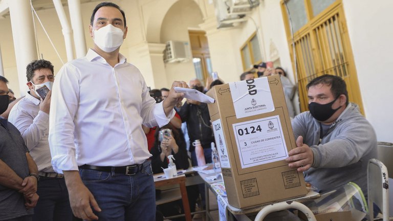 Elecciones en Corrientes: Valdés saca amplia ventaja y va hacia la reelección