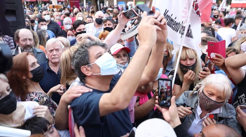 Manes: "Hay que ir a votar y demostrarles que el pueblo no se rinde"