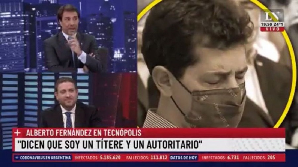 Feinmann y Viale se cruzaron en el aire: "No me insultes"