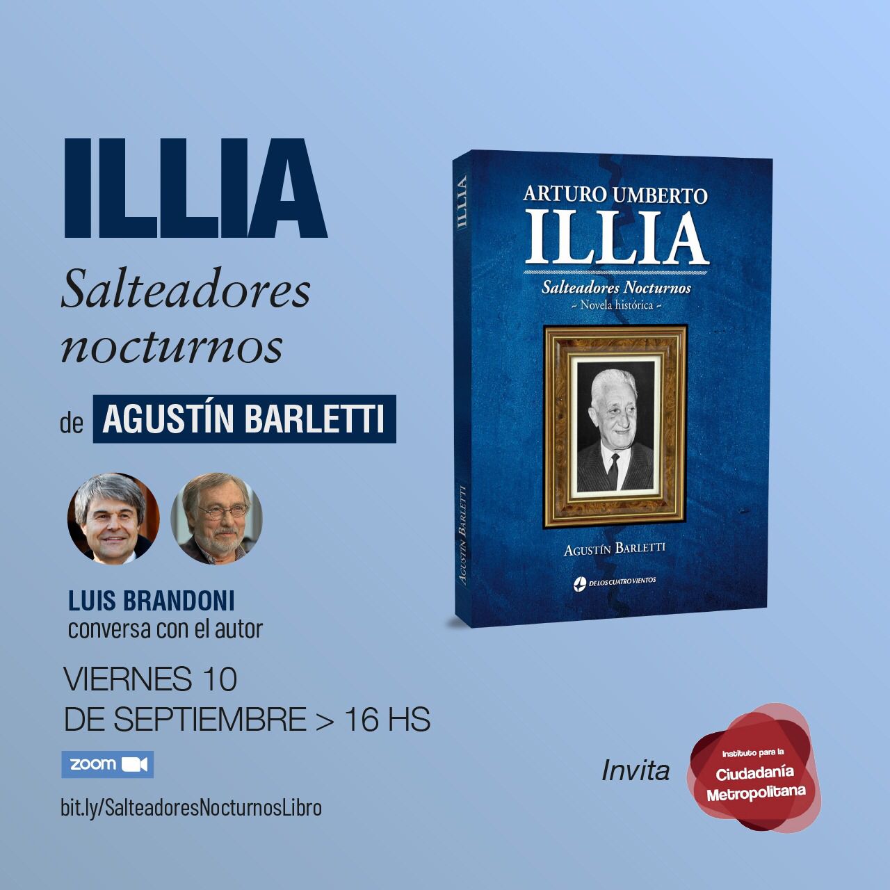 Brandoni presentó una biografía sobre Arturo Illia