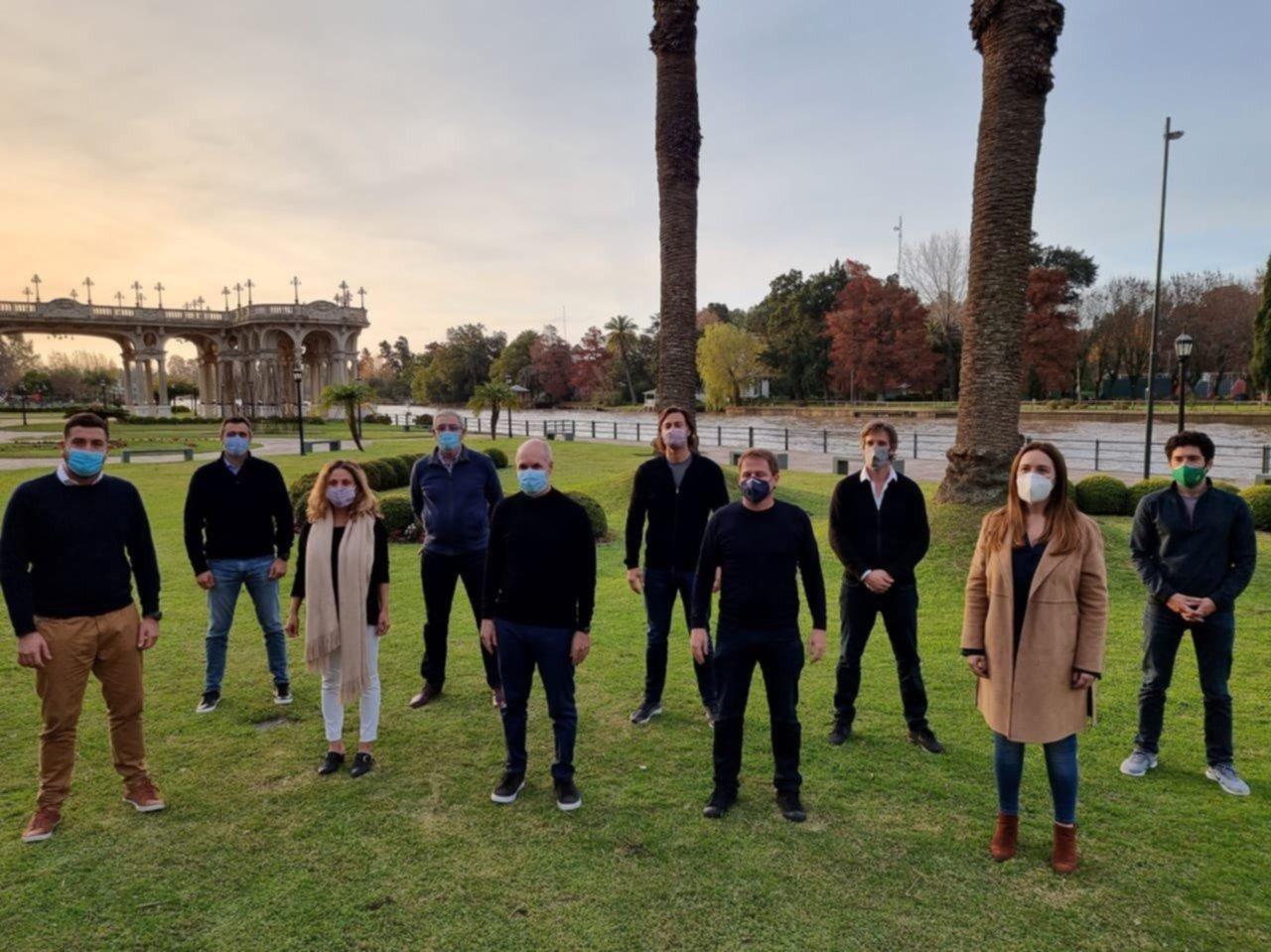 La Territorial mostró su poder en la Provincia en respaldo de Santilli