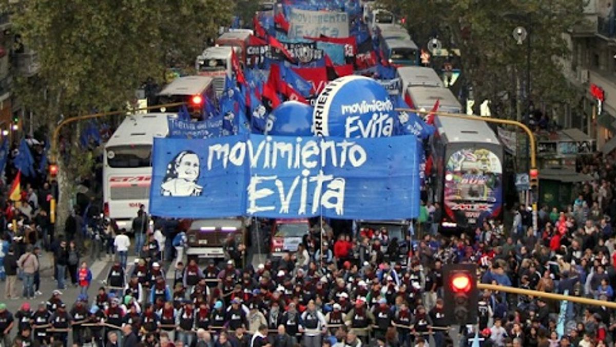 El Evita suspendió la marcha en apoyo a Alberto Fernández