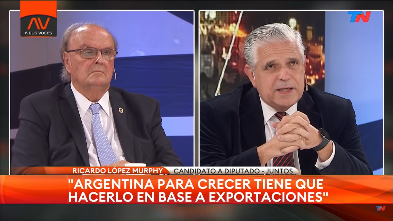 López Murphy, Lombardi y De Mendiguren se gritaron de todo en TV