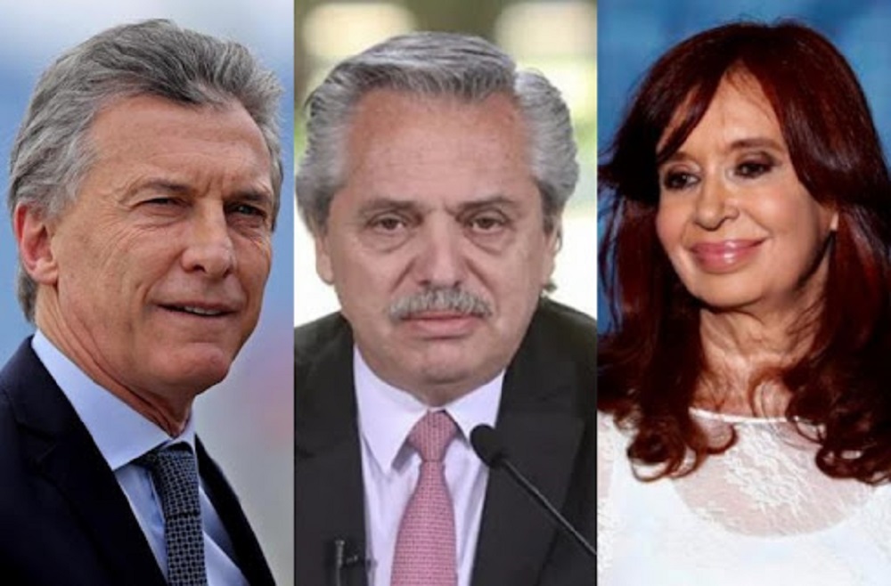 En redes, cae la imagen de Alberto y Cristina y sube la de Macri