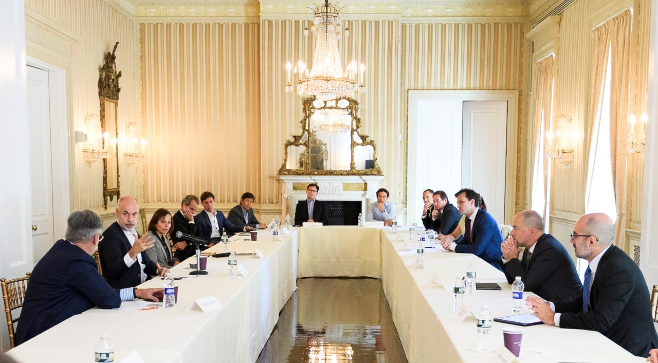 Larreta se reunió con el Council of the Americas para atraer inversiones