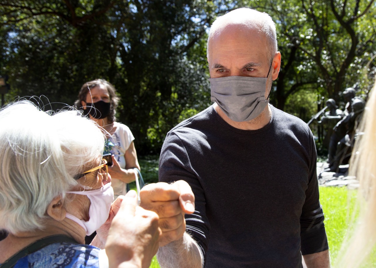 Larreta participó de los festejos por el Día de las Personas Mayores
