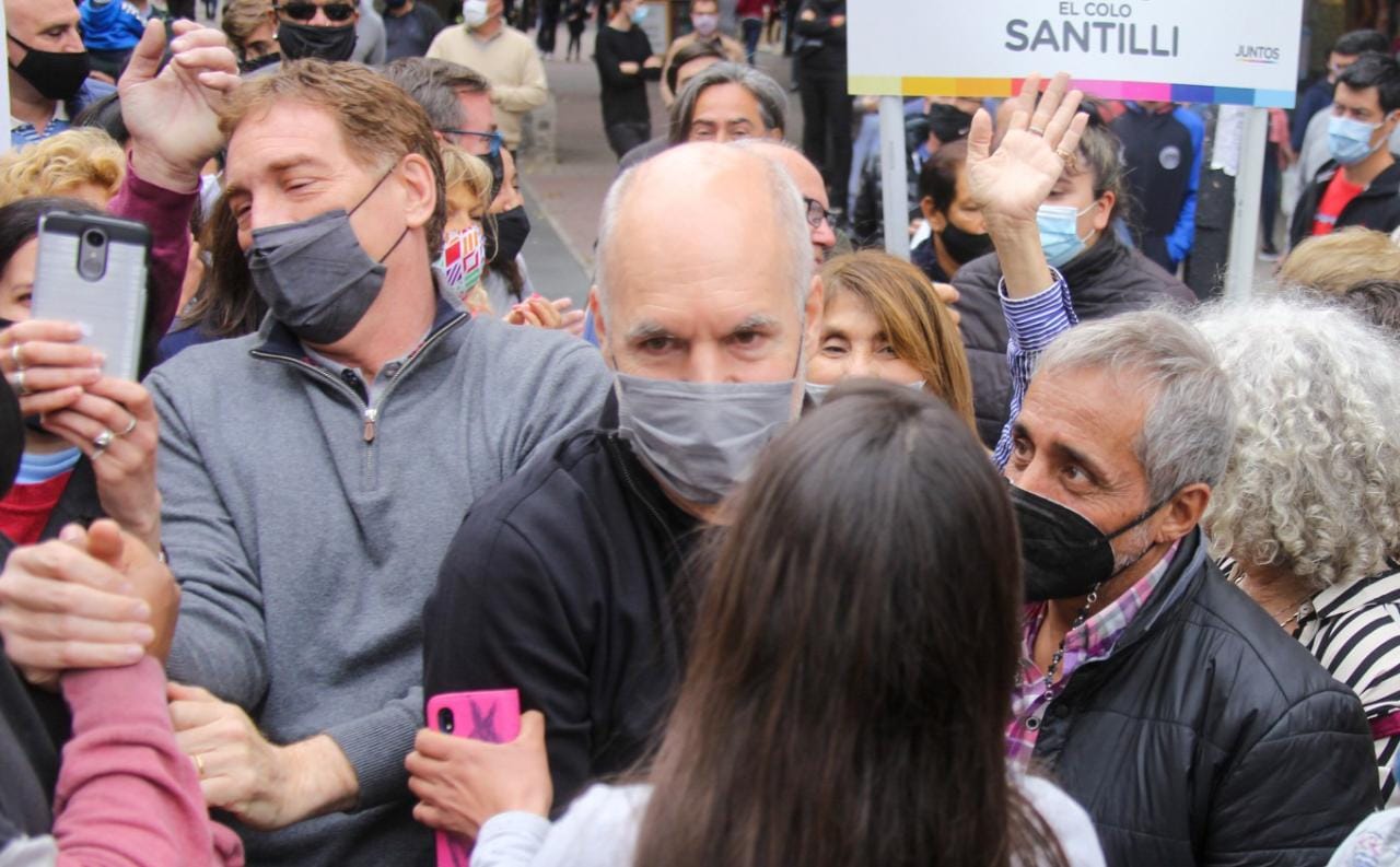 Santilli y Larreta: "Hay que seguir sumando para cambiar la historia de la Provincia"