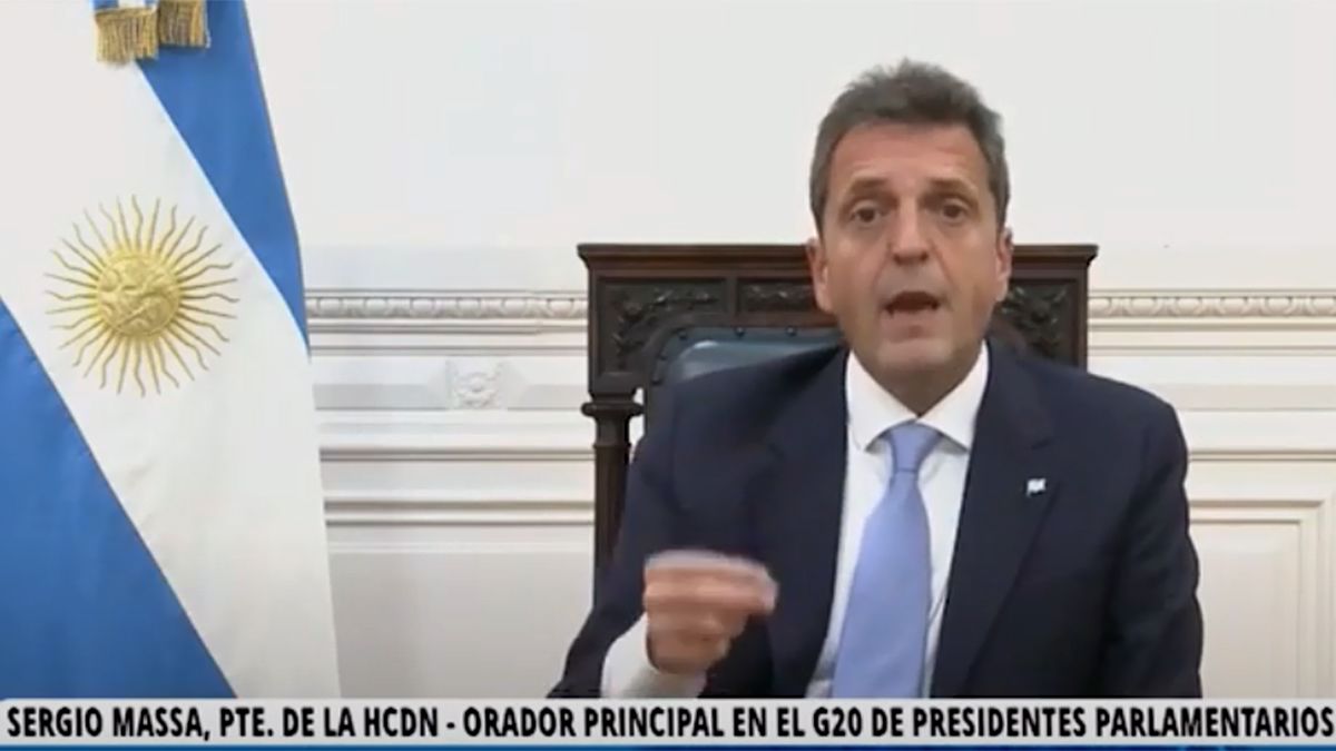 Massa: "Argentina es deudor financiero pero acreedor ambiental global"