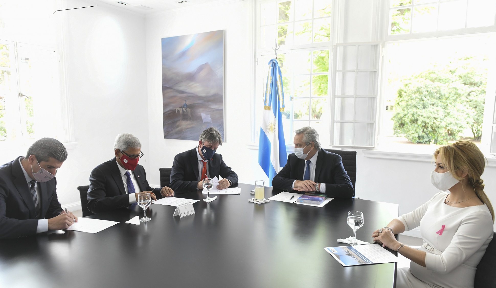 Convenio para crear un Hub Humanitario Cono Sur en Ezeiza